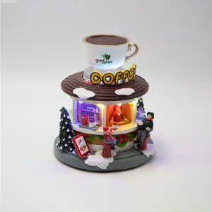 ΚΑΦΕΤΕΡΙΑ, ΜΕ ΠΕΡΙΣΤΡΕΦΟΜΕΝΗ ΚΟΥΠΑ, ΜΠΑΤΑΡΙΑΣ, 15x15x17cm