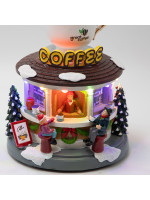 ΚΑΦΕΤΕΡΙΑ, ΜΕ ΠΕΡΙΣΤΡΕΦΟΜΕΝΗ ΚΟΥΠΑ, ΜΠΑΤΑΡΙΑΣ, 15x15x17cm