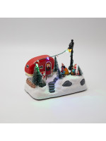 ΣΤΟΛΙΣΜΕΝΟ ΤΡΟΧΟΣΠΙΤΟ, ΦΩΤΙΖΟΜΕΝΟ, ΜΠΑΤΑΡΙΑΣ, 18x11x14cm