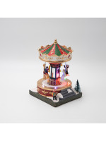 ΜΙΚΡΟ ΚΑΡΟΥΖΕΛ, ΦΩΤΙΖΟΜΕΝΟ, ΜΠΑΤΑΡΙΑΣ, 12x13x18.5cm