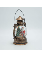 ΦΑΝΑΡΙ ΜΕ ΑΓΙΟ ΒΑΣΙΛΗ, ΜΕ ΝΕΡΟ ΣΤΟ ΕΣΩΤΕΡΙΚΟ, ΦΩΤΙΖΟΜΕΝΟ, ΜΠΑΤΑΡΙΑΣ, TIMER, 14x11x20.50cm