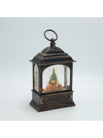 ΦΑΝΑΡΙ ΜΕ ΑΡΚΟΥΔΑΚΙ, ΜΕ ΝΕΡΟ ΣΤΟ ΕΣΩΤΕΡΙΚΟ, ΦΩΤΙΖΟΜΕΝΟ, ΜΠΑΤΑΡΙΑΣ, TIMER, 13.5x7.5x22.5cm