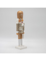 ΚΑΡΥΟΘΡΑΥΣΤΗΣ, ΑΣΗΜΙ ΛΕΥΚΟΣ, ΜΕ ΣΠΑΘΙ, 8.3x30.7cm