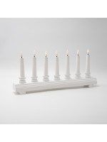 ΞΥΛΙΝΟ ΚΗΡΟΠΗΓΙΟ, ΑΨΙΔΑ, ΛΕΥΚΟ, TIMER, ΜΠΑΤΑΡΙΑΣ, 39x5.5x18cm