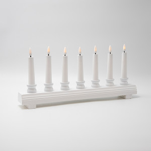 ΞΥΛΙΝΟ ΚΗΡΟΠΗΓΙΟ, ΑΨΙΔΑ, ΛΕΥΚΟ, TIMER, ΜΠΑΤΑΡΙΑΣ, 39x5.5x18cm