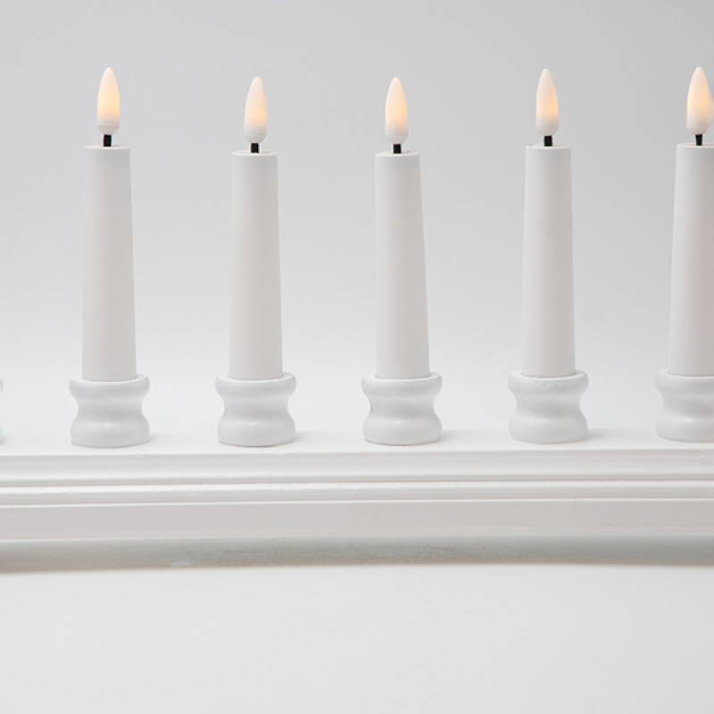 ΞΥΛΙΝΟ ΚΗΡΟΠΗΓΙΟ, ΑΨΙΔΑ, ΛΕΥΚΟ, TIMER, ΜΠΑΤΑΡΙΑΣ, 39x5.5x18cm